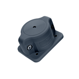 MC 1x10-65 IP66 RAL 9005 black Splitting cable entry plate