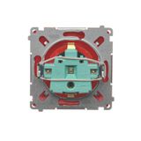 Two-way switch, (module), 16AX, Screw, anthracite, metalic