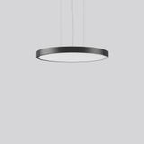 TRIONA round, 31 W, 3750 lm, 830, anthracite, smart+free Pendant lumin