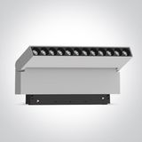42124BA/W/V WHITE 20W CCTV 48V IP20 ADJUSTABLE MINI/MIDI