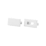 STRIPLINE ENDCAP KIT SLIM VALKOINEN
