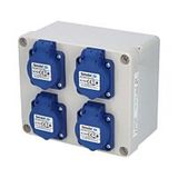 Cabinet 3065 4x230V socket
