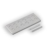 Pole mounting set For 250 mm wide enclosure