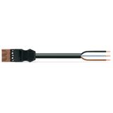 pre-assembled connecting cable;Eca;Plug/open-ended;red