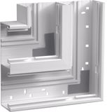 Flat angle of base profile for BR 68x210mm lid 2x80mm in traffic white