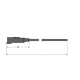 Deutsch Connector Connection Cable   DT04-4P-A-2/TXL