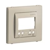 COVER PLATE F/MULTIF CHRONOTHERMOSTAT IVORY
