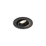 NUMINOS© MOVE S recessed ceiling light 4000K 20ø IP20 rnd bl