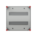 VB33HT-D2 RE housing 320x320 2R a14TE standard field housing 28TE with transp. Cover