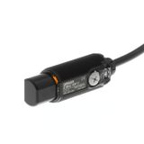Photoelectric sensor, M18 threaded barrel, radial type, plastic, red L E3RA2010G