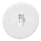 Cover for chandelier connection Batibox plasterboard