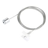 SUSPENSION 2m WHITE FOR 3-PHASE TRACK