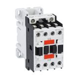 Three-pole contactor, IEC operating current Ie (AC3) = 25A, DC coil, 125VDC, 1NO auxiliary contact