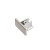 1F end cap silver grey