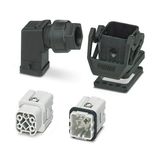 HC-STA-A04PT-BWS-HS-M20-PLRBK - Connector set