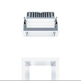 P-INF Q190H 1800-940 LDO AL WH - LED ceiling-recessed luminaire