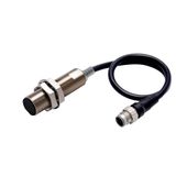Proximity sensor, inductive, nickel-brass, long body, M18, shielded, 1 E2EN1622R