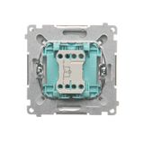 Touch panel 2 modules, Modul 1: 4 touch fields, Module 2: 4 touch fields, Fixing: horizontal, Silver mist