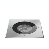 Terra Edelstahl 245, 28 W, 2200 lm, 840, inox, on/off In-ground lumina