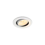 NUMINOS© MOVE S recessed ceiling light 3000K 40ø IP20 rnd wh
