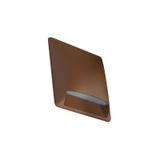 PANLUX LED lamp LEON SQUARE 4W 240lm 3000K IP65 brown