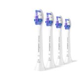 Philips | Replacement brush heads | HX6054/87 Sonicare Sensitive | Heads | For adults | Number of brush heads included 4 | White