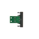 Triple contact push button, 10AX, white matt