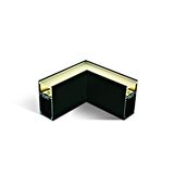 Ecke fr Serie LINEAR A 8W 680lm 930 IP20 UGR19 230V black