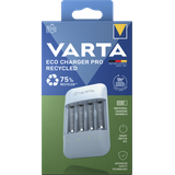 VARTA 57683 101 121 ECO Charger Pro incl. 4x Recycled AA 2100mAh BL1