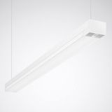 Suspended luminaires Solvan Flow H Prisms White ETDD 48W 6300lm Wide reduced glare UGR19 (W19) IK03 3 SDCM