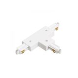 1F T connector, polarity left white 230V