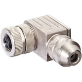 M12 female 90° A-cod. screw terminal 8-pol., max. 0.5mm², 6 - 8mm, shi