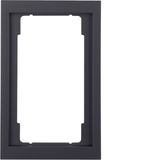 Frame l. cut-out, K.1, ant. matt, lacq.