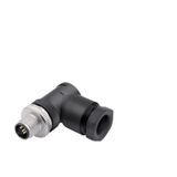 Field attachable connector, M12
