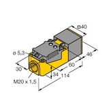 Inductive Sensor With Selective Behaviour   NI20NF-CP40-FZ3X2
