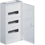 Surface encl. FW2, IP30, class I, with door and brass terminals, 3x12 modules FW312WT