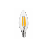 LED Bulb E14, C35, 5.8 W, 640 lm, 4000K, AC220-240V, 360°, FILAMENT