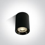 BLACK GU10 10W BLACK REFLECTOR DARK LIGHT