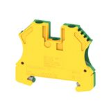 Terminal block 6 mm² earth, screw