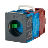 Contact block 2 N.C. with self-monitoring