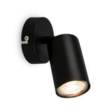 Spot, black, 1xGU10 / excl. bulb