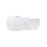 FLASH WHITE WALL LAMP 1XE27