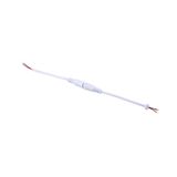PANLUX Cable 10cm JACK-M5.5+ 10cm JACK-F 5.5 white