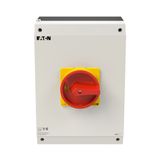 P3 Main switch, 80 A,Surface mounting, Form I5/SVB