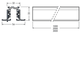 Power rail Stromschienen Black 7942400