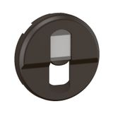 RJ45 SOCKET ROCKER BLACK