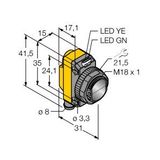 Photoelectric Sensor Retroreflective Sensor with Polarizing Filter   QS18VP6LPQ7