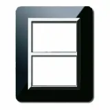 PERSONAL44 FR.PLATE AB. BLACK  3+3M