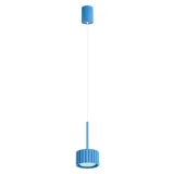 Pendant lamp AURA 1 azure Gx53