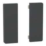 Push button, KNX, Merten System Design, 2gang, rockers, Anthracite